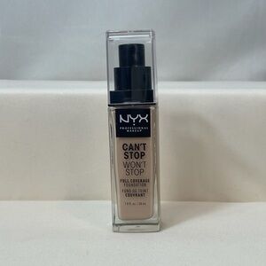 NYX Can’t Stop Won’t Stop Full Coverage Foundation – Alabaster – 24HR Matte